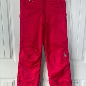 Spyder Kids Pink Snow Pants